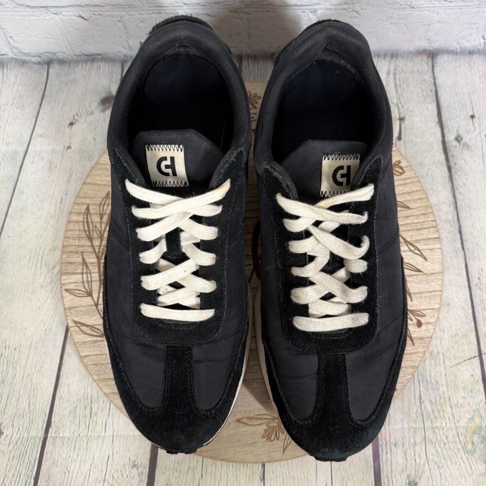 Cole Haan Grand Crosscourt Midtown Runner Sneaker Men Size 12 Black White Shoes